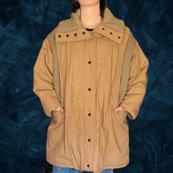 Vintage YR Women's Winter Coat - Grunge Oversize - Size XL/22.5 - Good Condition - Picture 1 of 10